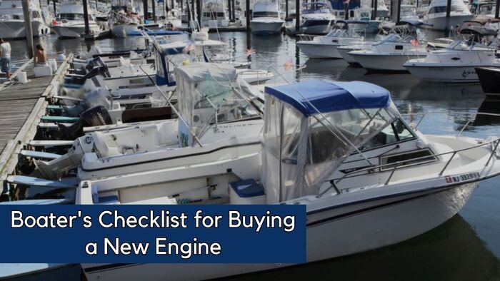 How to choose a new boat engine