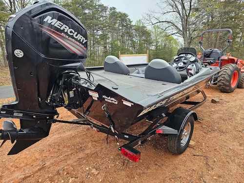 2015 Bass Tracker 175 TXW on Trailer_Full View