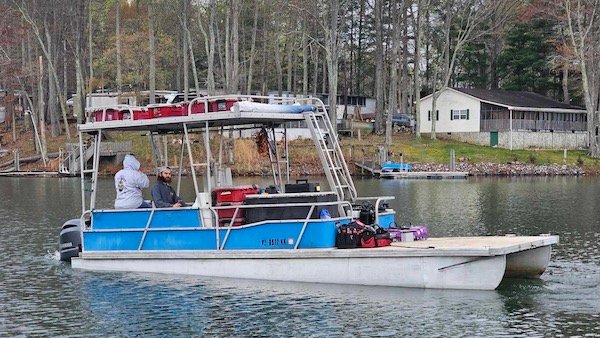 All-Sport Mobile Pontoon Work Boat