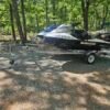 2004 Seadoo GTX and 2005 Seadoo GTX_On Trailer Far